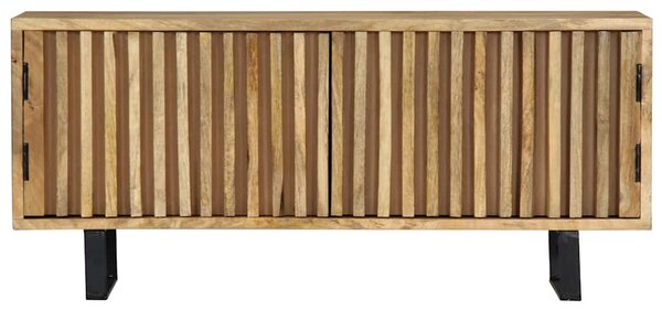 Tömör mangófa TV-szekrény 90 x 30 x 40 cm