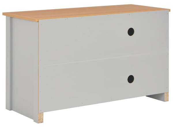 Szürke TV-szekrény 95 x 39 x 58 cm