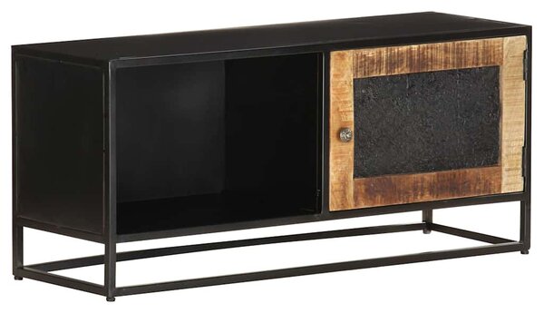 Nyers mangófa TV-szekrény 90 x 30 x 40 cm