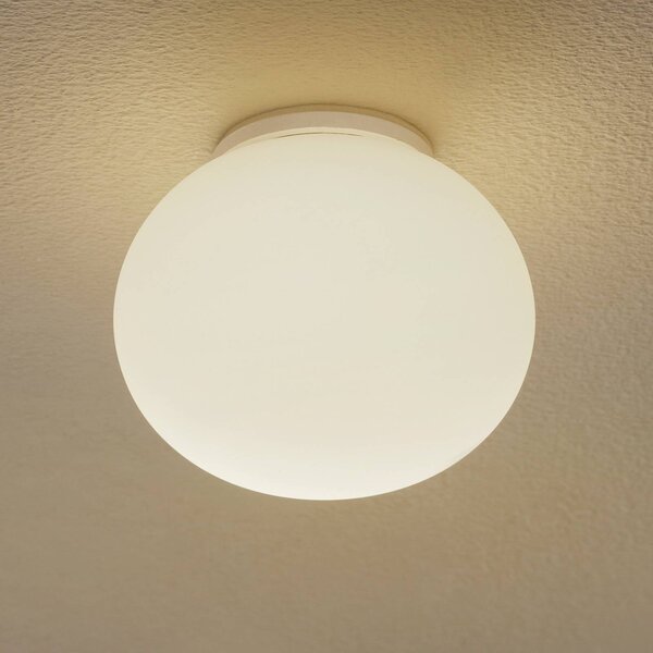 FLOS Mini Glo-Ball C/W - Designer mennyezeti lámpa, dimmelhető, Fehér / opál, Nappali / Étkező, Üveg, Dizájn