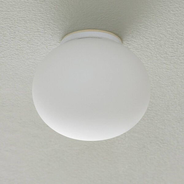 FLOS Mini Glo-Ball C/W - Designer mennyezeti lámpa, dimmelhető, Fehér / opál, Nappali / Étkező, Üveg, Dizájn