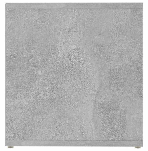 2 db betonszürke szerelt fa TV-szekrény 72 x 35 x 36,5 cm