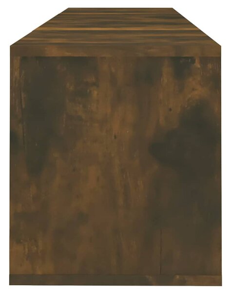 Füstös tölgy színű szerelt fa TV-szekrény 120x30x40,5 cm