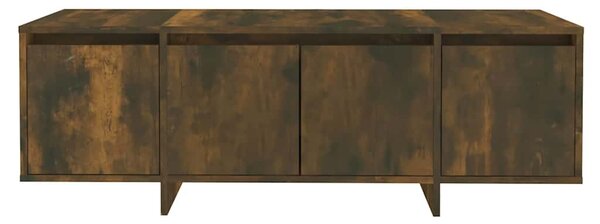 Füstös tölgy színű szerelt fa TV-szekrény 120x30x40,5 cm