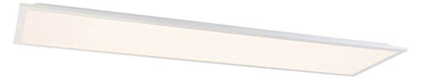 LED panel rendszer mennyezethez, fehér téglalap alakú, Kelvin - Pawel színben szabályozható LED-del