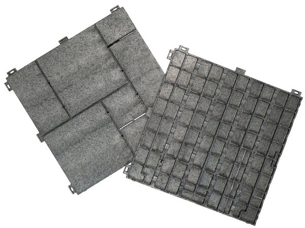 Multy home Gumi csempe STONE MOSAIC 30 x 30 cm, szürke