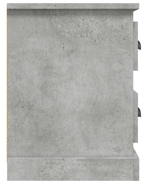 Betonszürke szerelt fa TV-szekrény 102 x 35,5 x47,5 cm