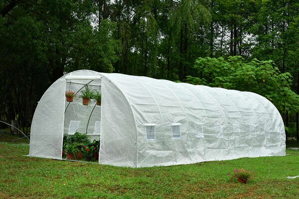 Polietilén üvegház 8x3x2 m 140g/m² UV4