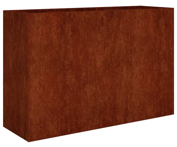 Corten acél kerti magaságyás 120x40x80 cm