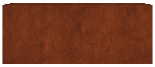Corten acél kerti magaságyás 200x80x80 cm