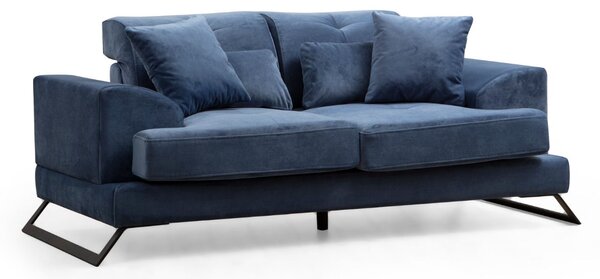 Kétszemélyes kanapé Frilana (kék). 1062985