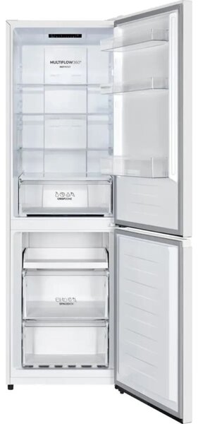 Gorenje NRK619EPW4 Alulfagyasztós hűtőszekrény 304L, M:186, NoFrost Plus, E energiaosztály