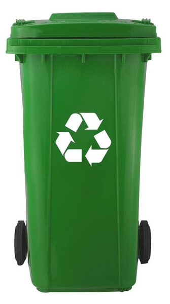 JAKS Szelektív hulladékgyűjtő edény 120 l színváltozatok: zöld