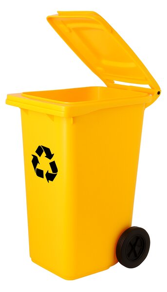 JAKS Szelektív hulladékgyűjtő edény 120 l színváltozatok: zöld