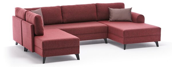 Széthúzható kanapé Belli (bordó). 1062998