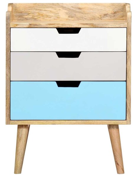 Tömör mangófa éjjeliszekrény 47 x 35 x 63 cm