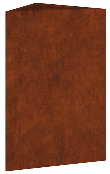 Corten acél kerti növénytartó 50x43x75 cm
