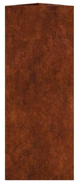 Corten acél növénytartó 30x26x75 cm