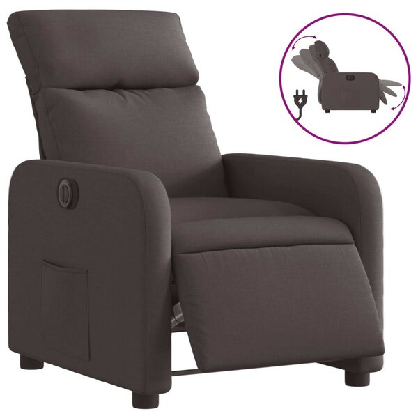 VidaXL Elektromos Relax Fotel - Sötétbarna