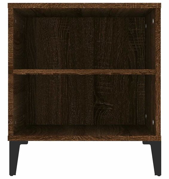 Barna tölgy színű szerelt fa TV-szekrény 102x44,5x50 cm