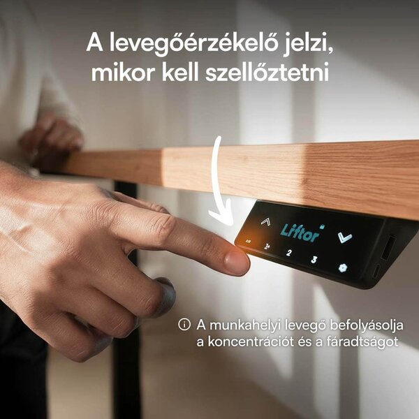 Elektromosan állítható magasságú asztal Liftor Expert