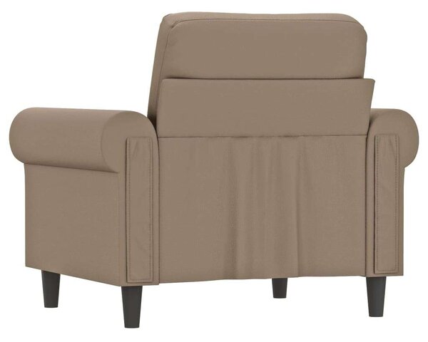 VidaXL kávészínű műbőr kanapéfotel 60 cm