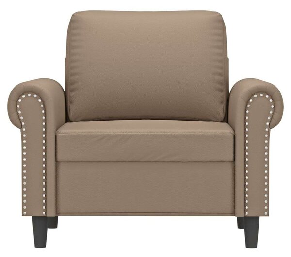 VidaXL kávészínű műbőr kanapéfotel 60 cm
