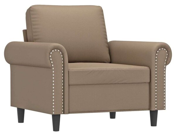 VidaXL kávészínű műbőr kanapéfotel 60 cm