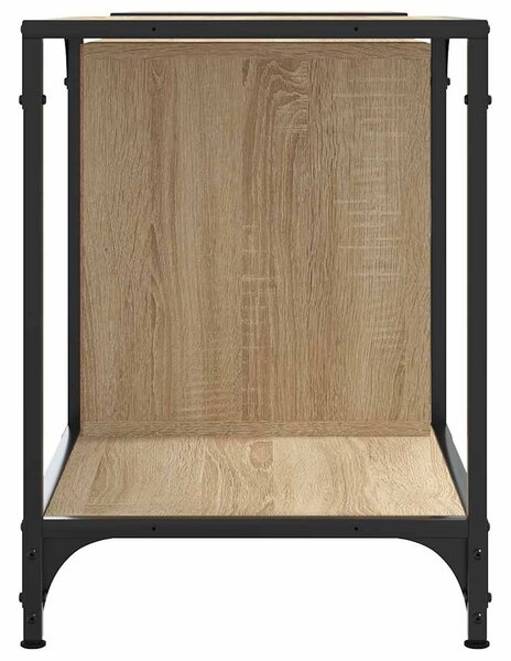 Sonoma tölgy színű szerelt fa TV-szekrény 153 x 37 x 50 cm