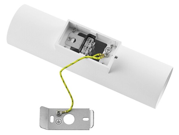 Deko-Light CAN fali világítás, fehér, 2 izzós, magasság 22 cm, fém, GU10, dimmelhető, Fehér / opál, Nappali / Étkező, Alumínium