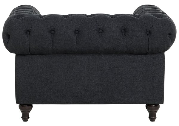 Fotel CHESTERFIELD Grafitszürke