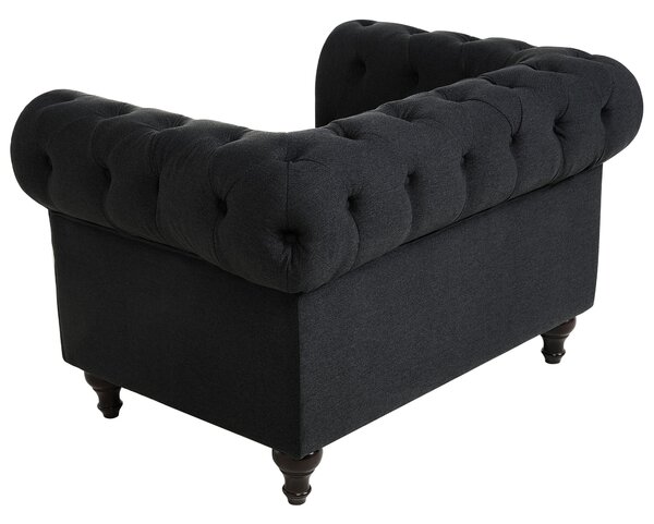 Fotel CHESTERFIELD Grafitszürke