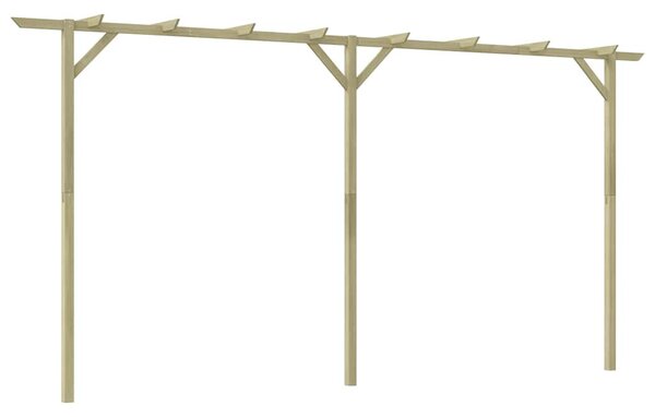 Fa kerti pergola 410 x 40 x 203 cm