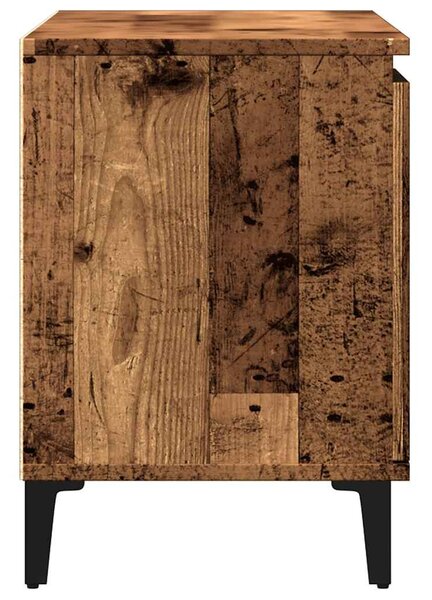 Antik fa színű szerelt fa TV-szekrény 102 x 35 x 50 cm
