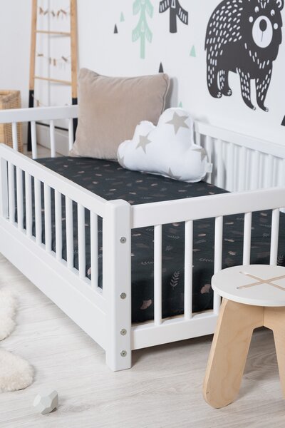 Ourbaby® Montessori fehér 140x70 cm