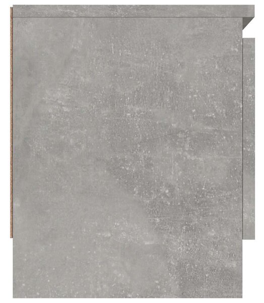Betonszürke TV-szekrény ajtóval 102 x 30 x 36 cm