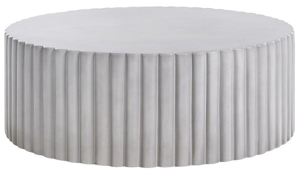 Dohányzóasztal POZZA 117 cm 117 cm Szürke