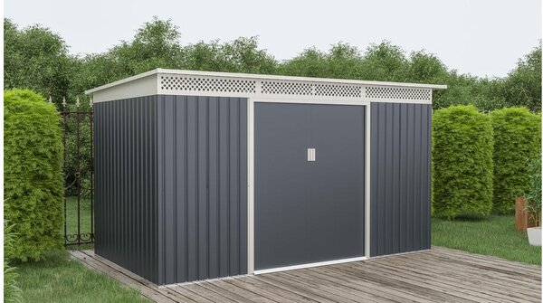G21 GRAH 700 kerti tároló - 340 x 206 cm, antracit (6390093)