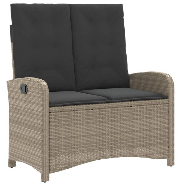 VidaXL Kertbútor - Dönthető Polyrattan Pad - 105x59 cm