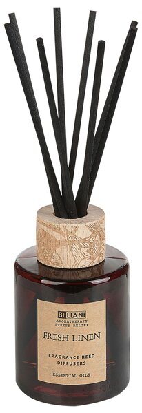 Illatgyertya illatpálcákkal DARK ELEGANCE 9 cm Barna