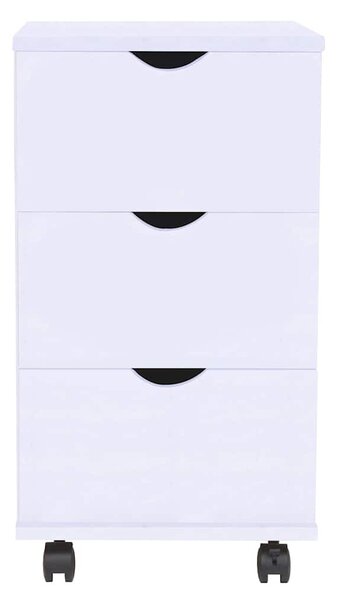 Fehér fiókos szekrény 33 x 45 x 60 cm