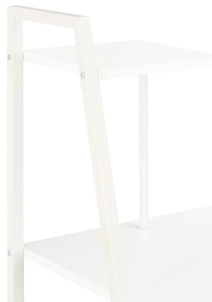 Fehér íróasztal polcrendszerrel 102 x 50 x 117 cm