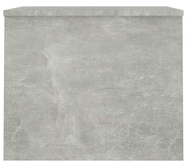 Betonszürke szerelt fa dohányzóasztal 80 x 50,5 x 41,5 cm
