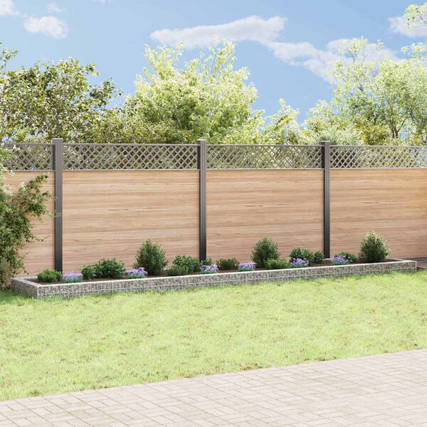 Horganyzott acél gabion magaságyás 600 x 100 x 20 cm