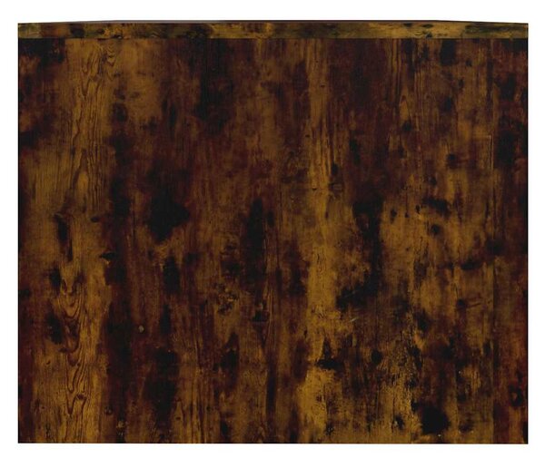 Füstös tölgy színű szerelt fa dohányzóasztal 90x50x41,5 cm