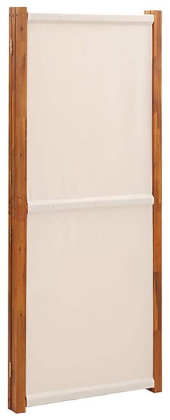 Fehér 3 paneles térelválasztó 210 x 180 cm