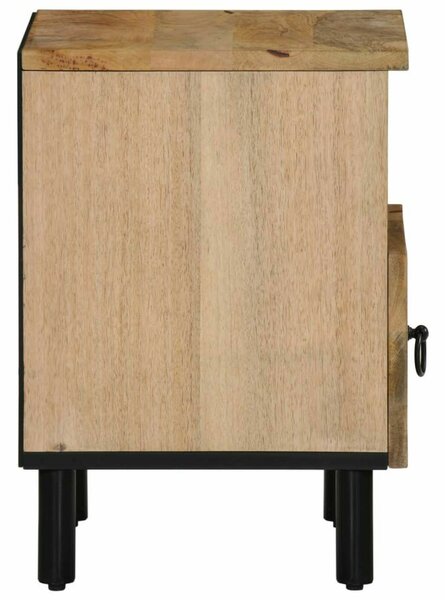 VidaXL Mangófa Éjjeliszekrény Szett - 2 db - 40x33x46 cm