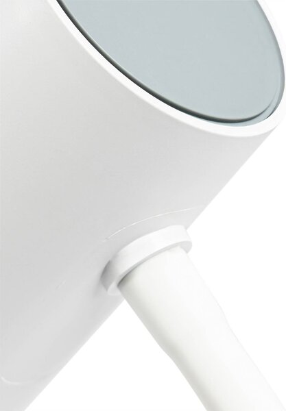 Lindby Ailina LED asztali lámpa, 36 cm magas, fehér, fényerőszabályzóval, dimmelhető, Fehér / opál, Dolgozószoba / Iroda, Műanyag, Modern