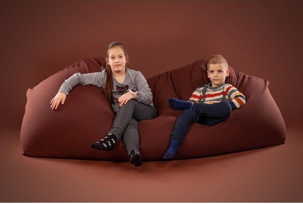 Relax Babzsák Kanapé - Barna - 200x90x50 cm