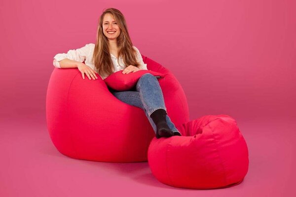 Magenta XXL Babzsákfotel Garnitúra
